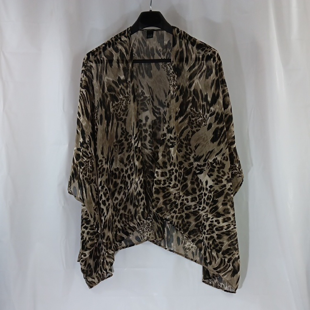 Unbranded Sheer Cover-up Women's One Size Animal Print